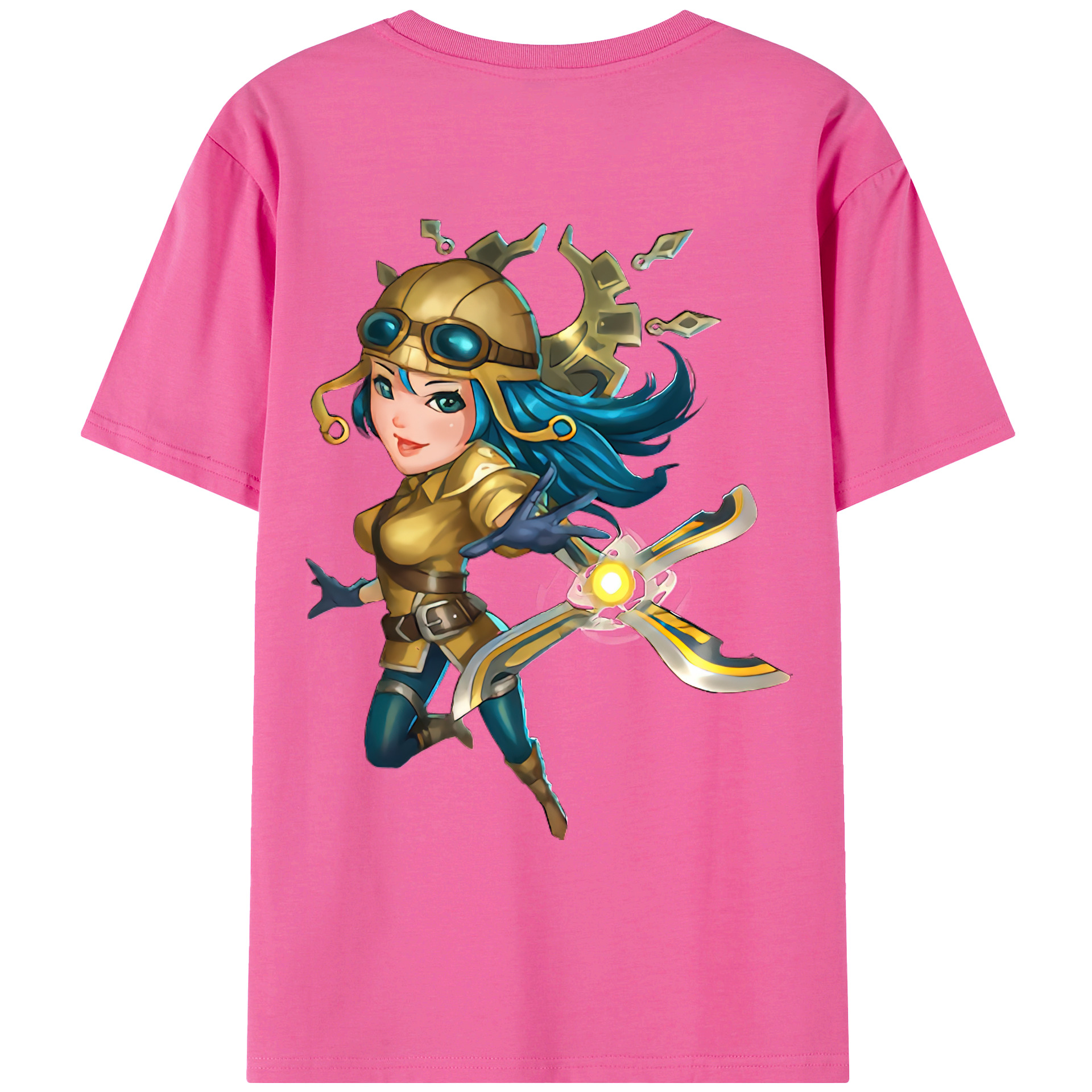 リーグ・オブ・レジェンド League of Legends LOL レディース半袖Tシャツ(バックプリント)